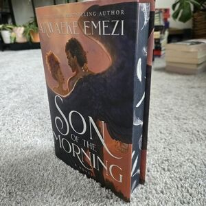 Amwaeke Emezi - Son of the Morning Book- Sprayed Edges , Hardcover Book